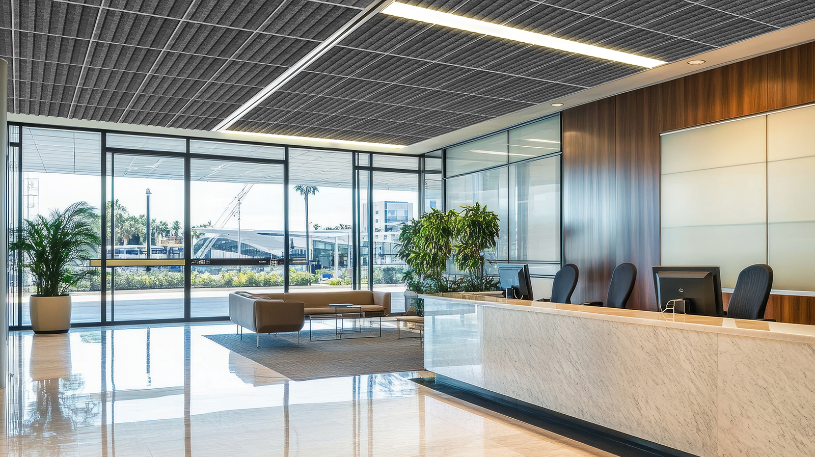SkyTop-pannello-tridimensionale-controsoffitto-grigio-antracite