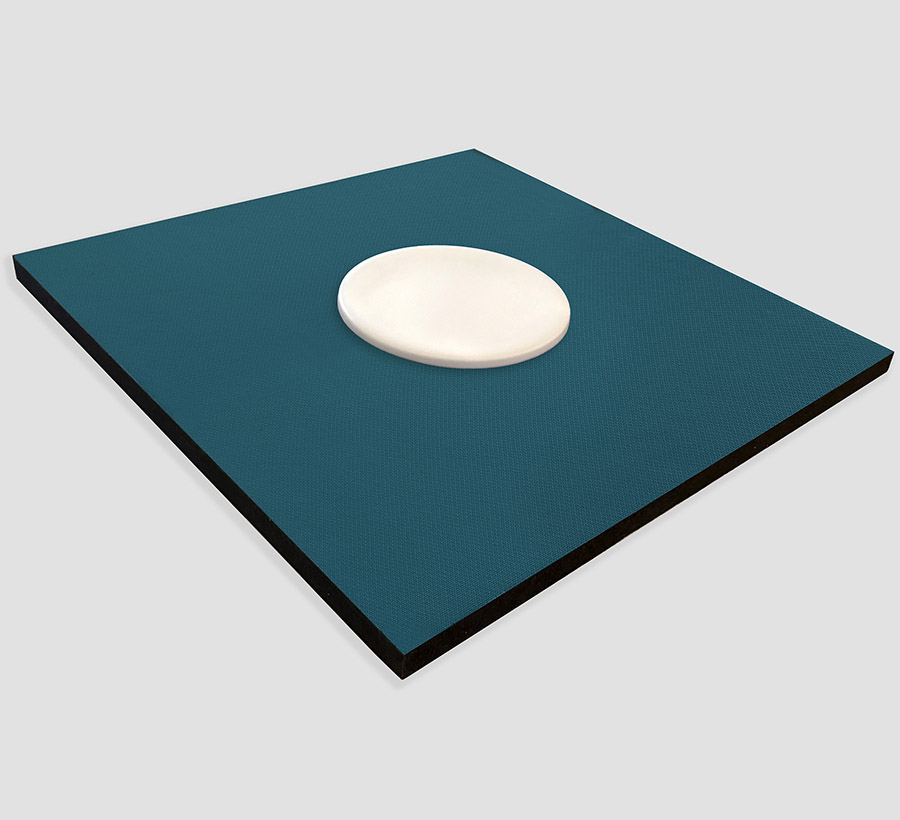 Pannello-controsoffitto-illuminazione-faretti-led-poliestere-tessuto-colorato-verde-petrolio-ottanio-SkyLed